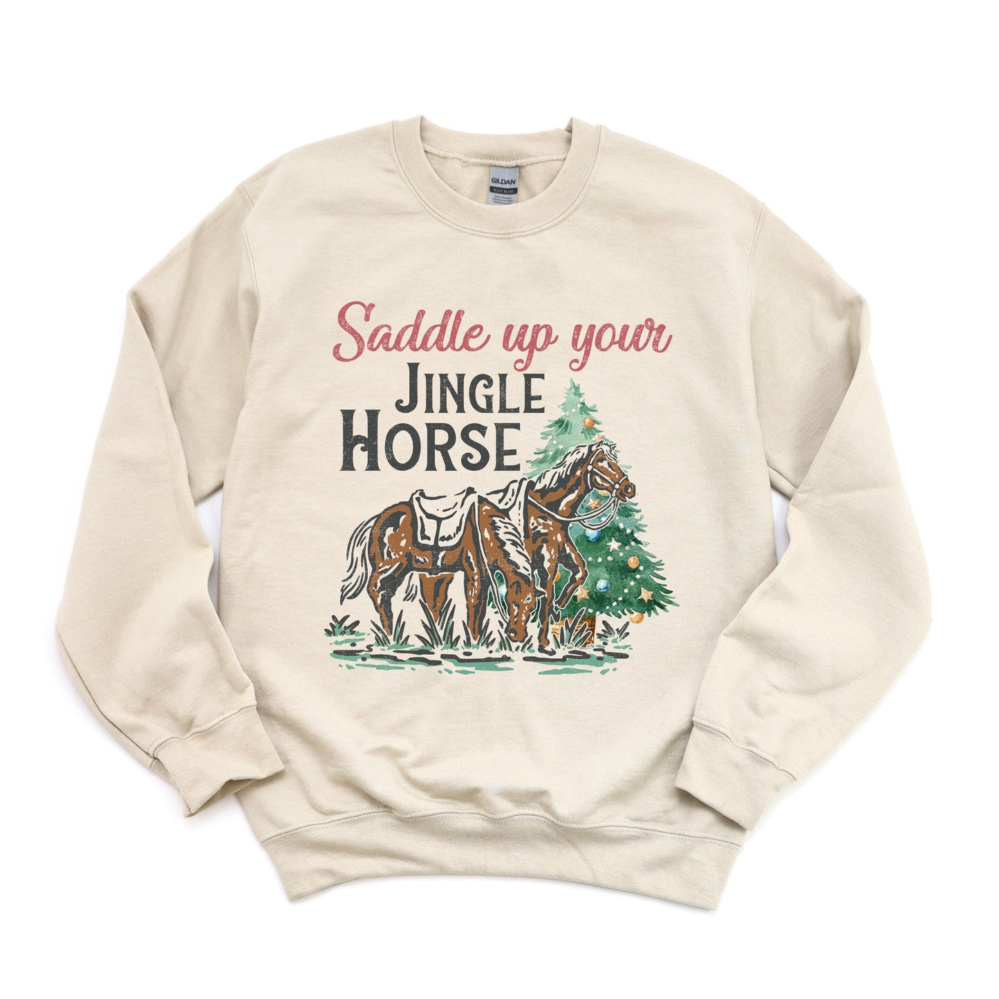 Saddle Your Jingle Horse | DTF Transfer