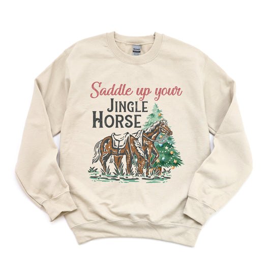 Saddle Your Jingle Horse | DTF Transfer