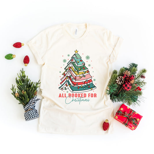 All Booked Christmas Tree | DTF Transfer