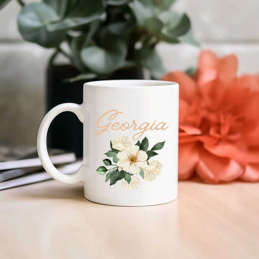 Georgia Flower Colorful | Mug