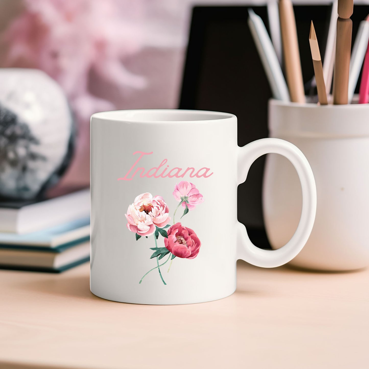 Indiana Flower Colorful | Mug