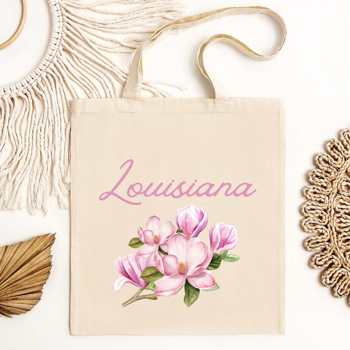 Louisiana Flower Colorful | Tote Bag