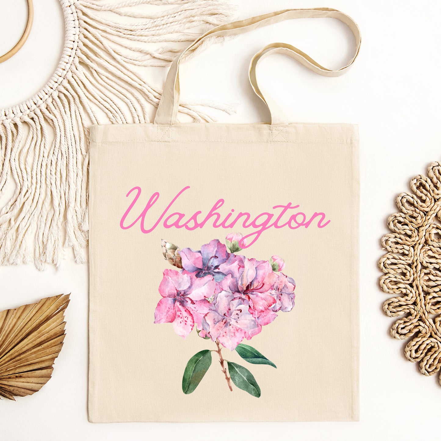 Washington Flower Colorful | Tote Bag