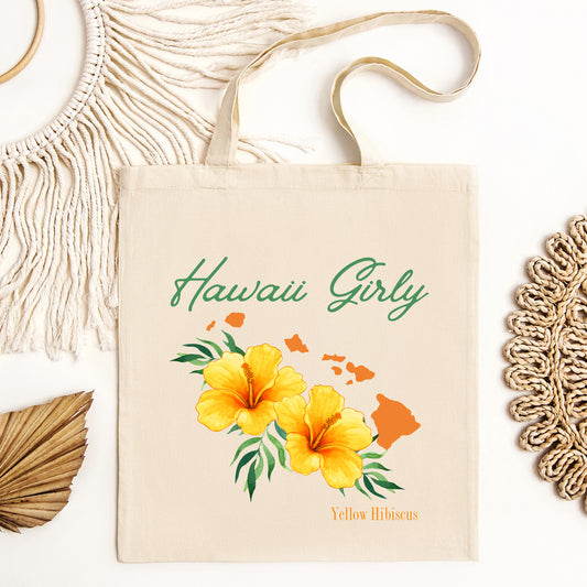 Hawaii Girly Flower | Tote Bag