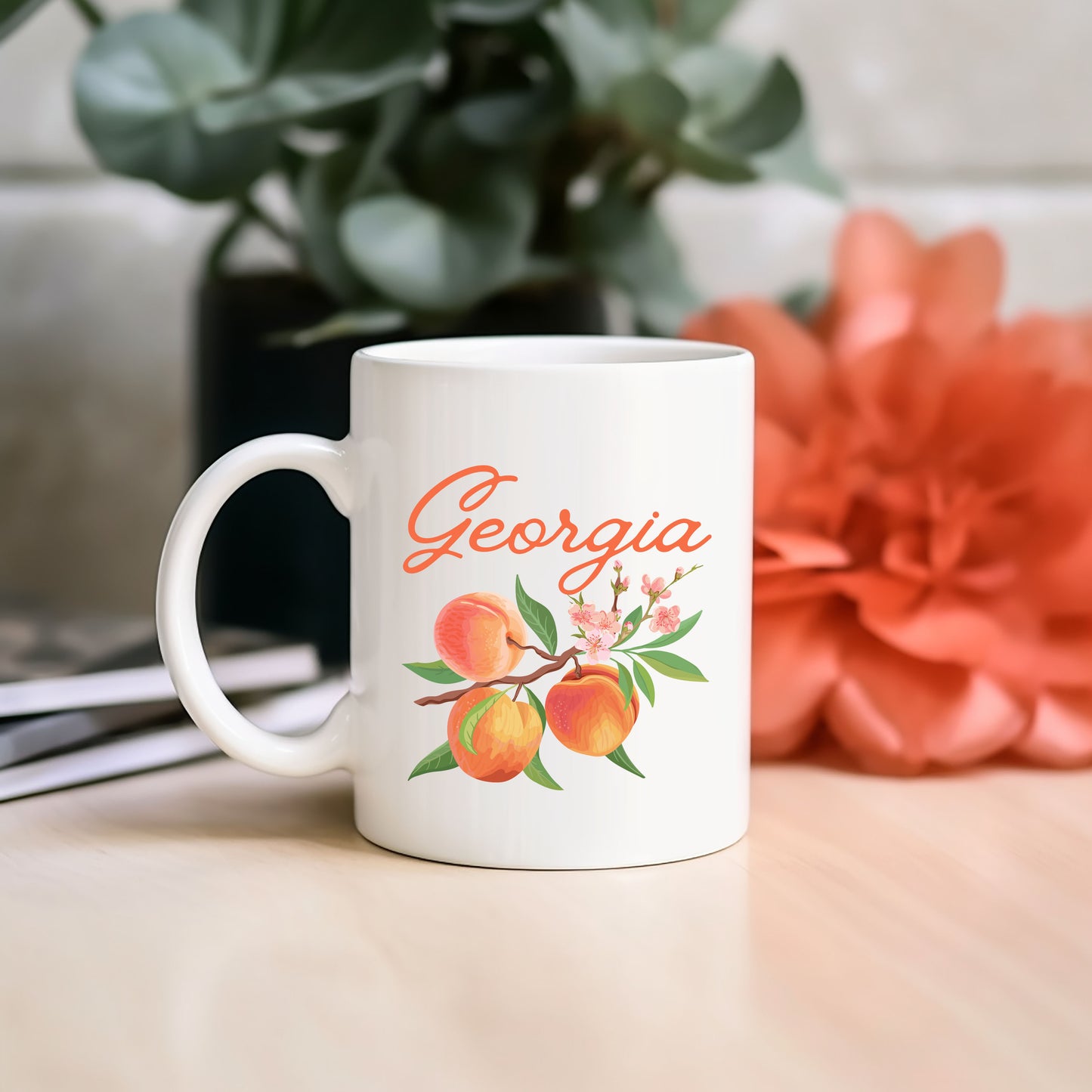 Georgia Peach Flower | Mug