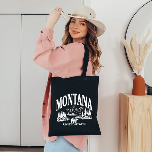 Montana Forest Scene | Tote Bag