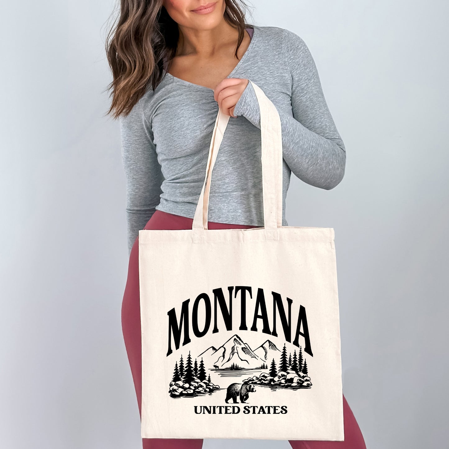 Montana Forest Scene | Tote Bag