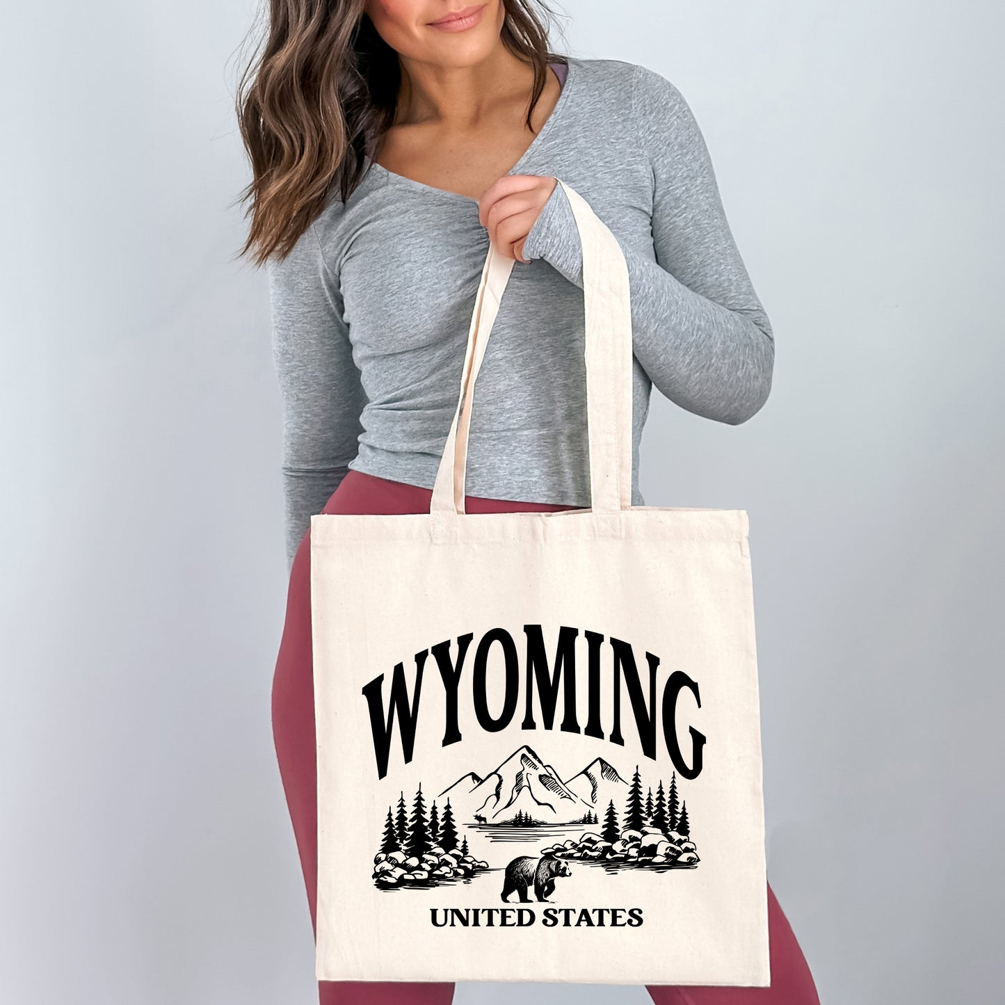 Wyoming Forest Scene | Tote Bag