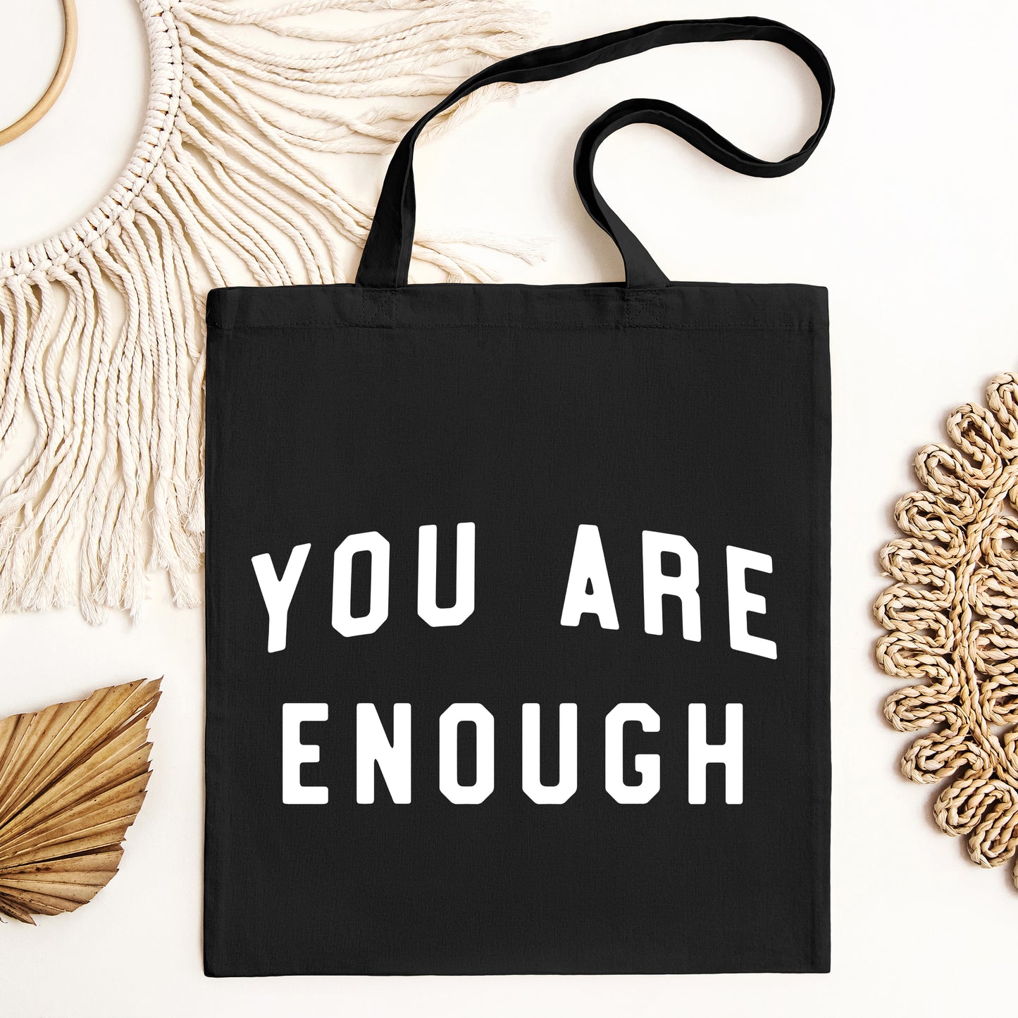 You Are Enough Block | Tote Bag