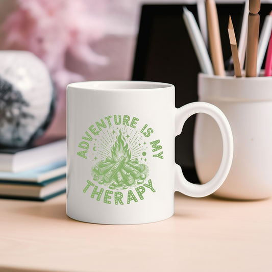 Adventure Is My Therapy | Mug