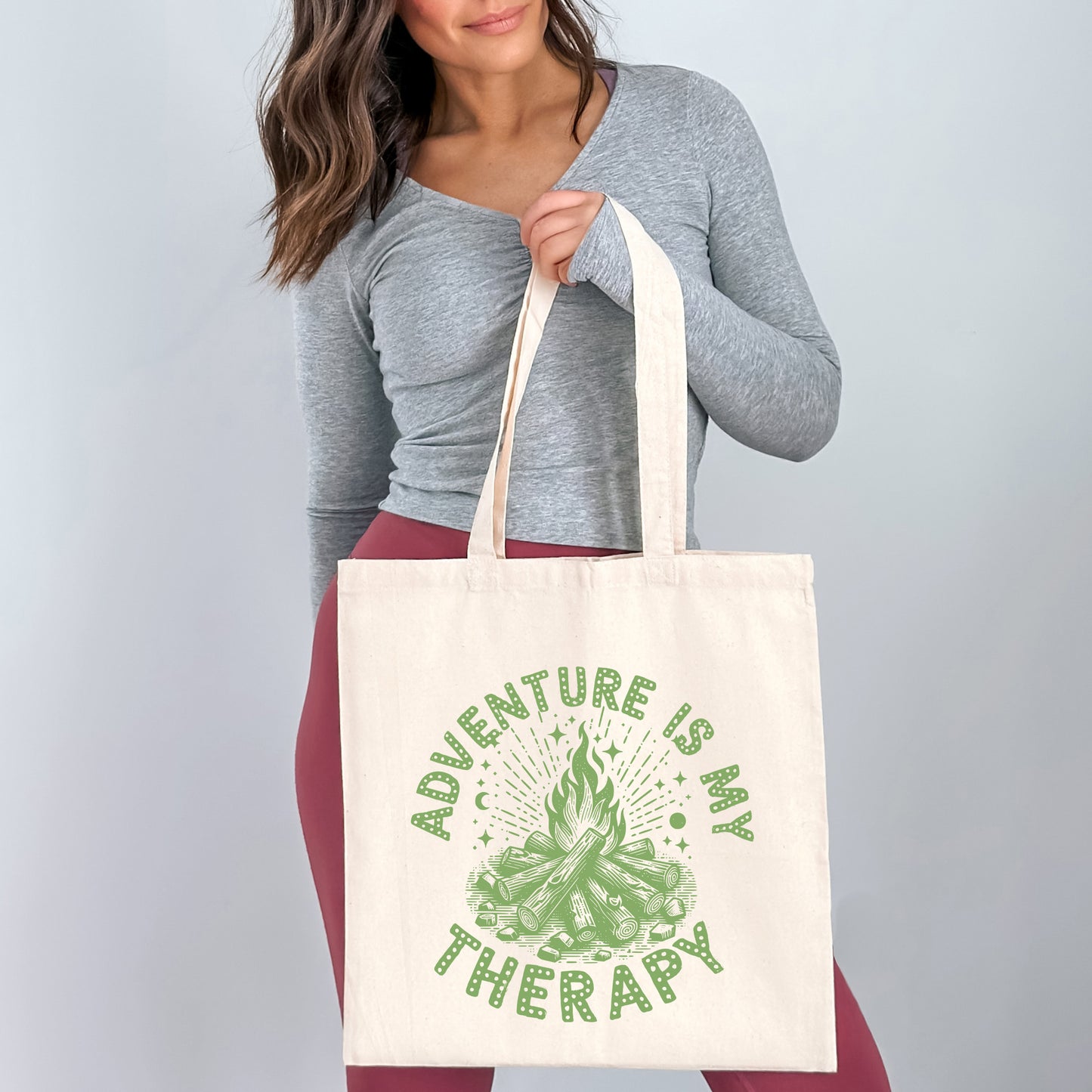 Adventure Is My Therapy | Tote Bag