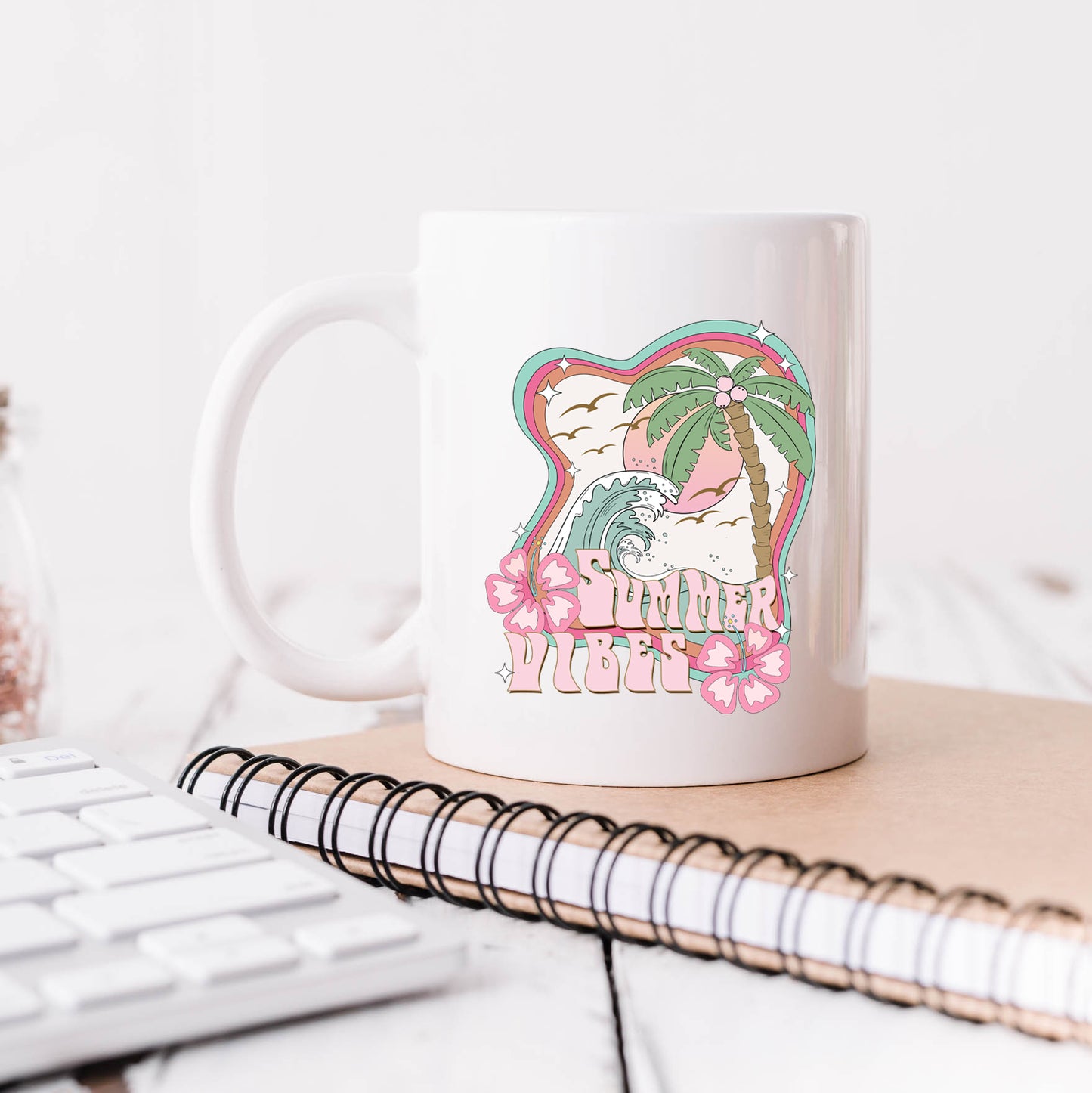 Summer Vibes Flowers | Mug