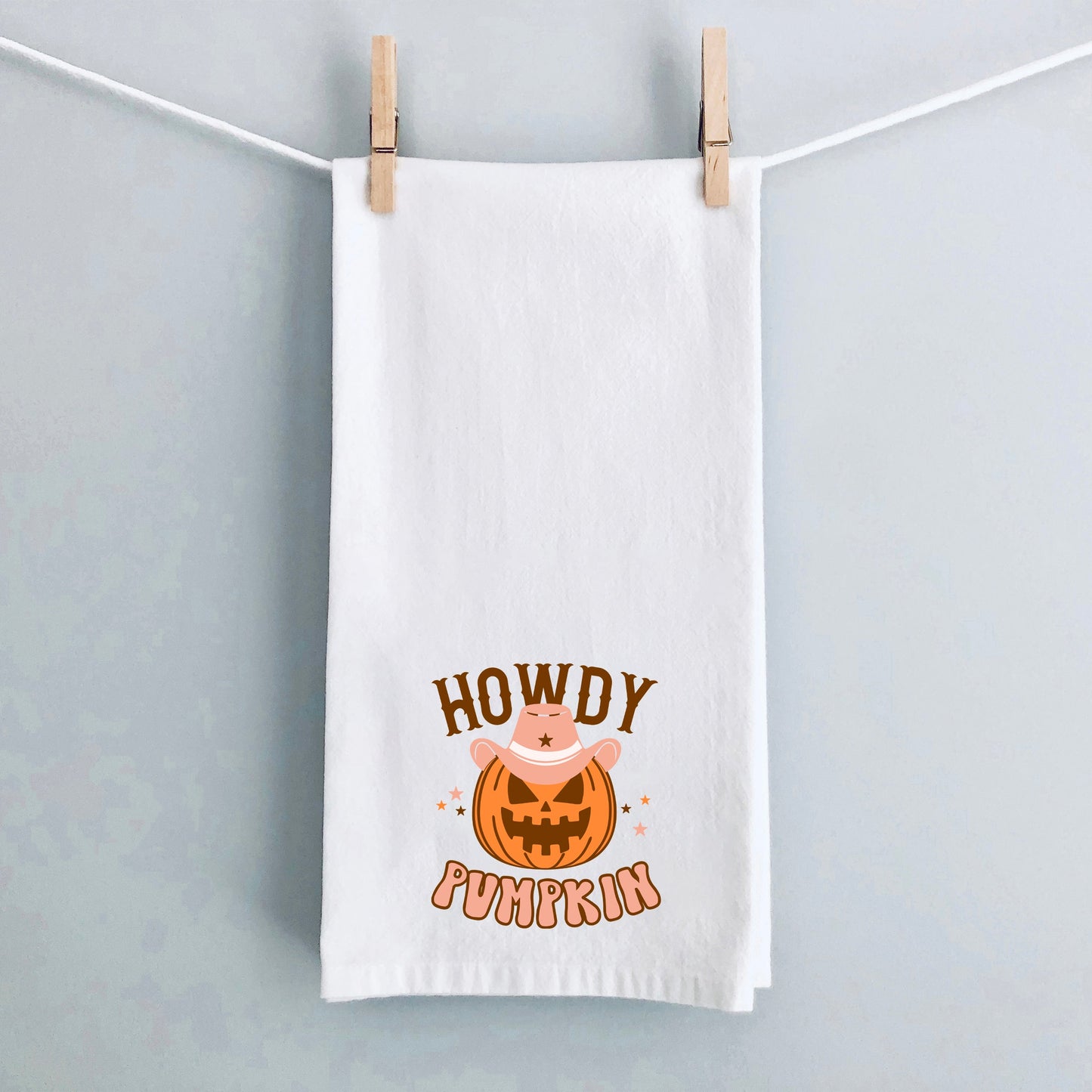 Howdy Pumpkin | Tea Towel