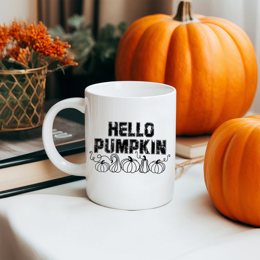 Hello Pumpkin Distressed | Mug