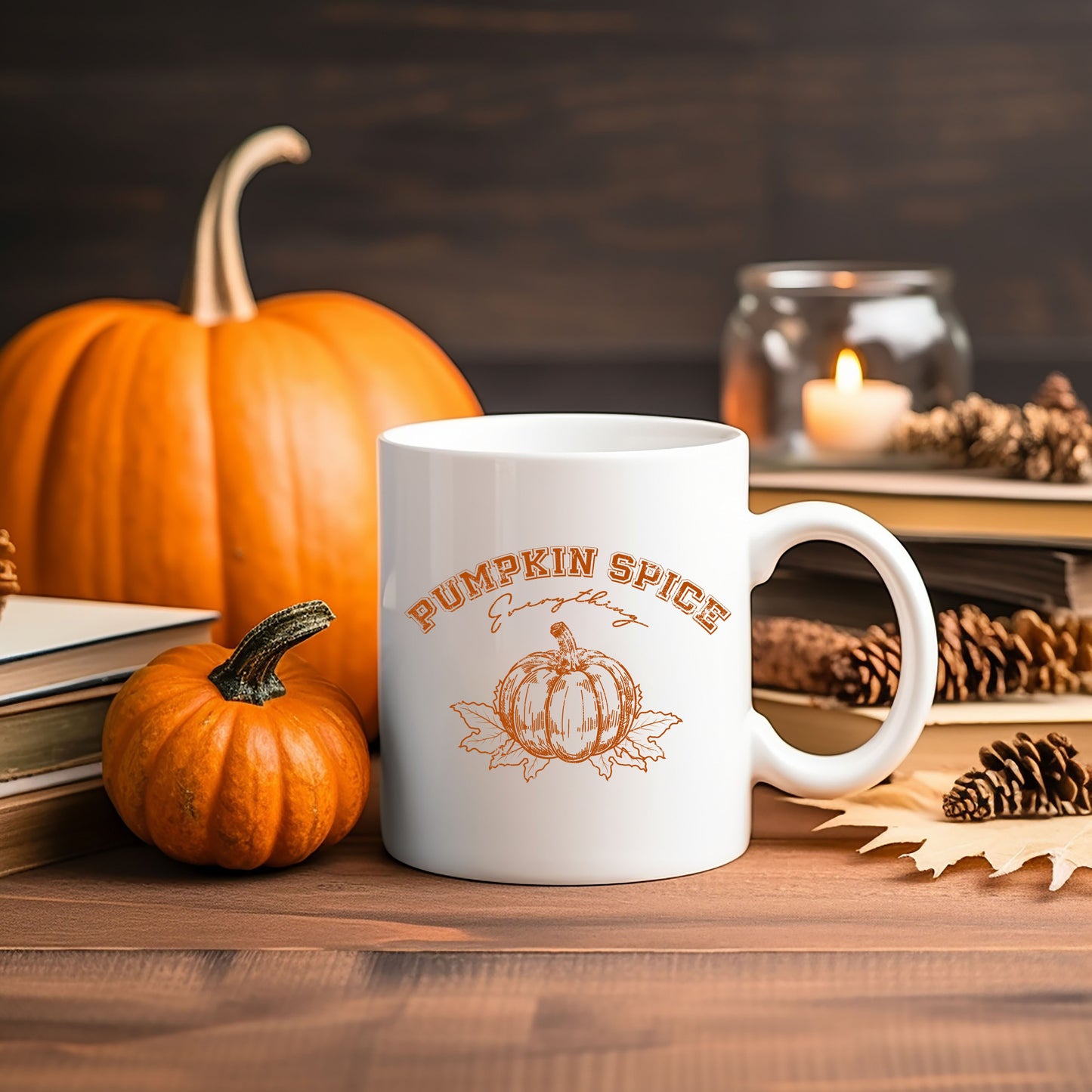 Pumpkin Spice Grunge | Mug