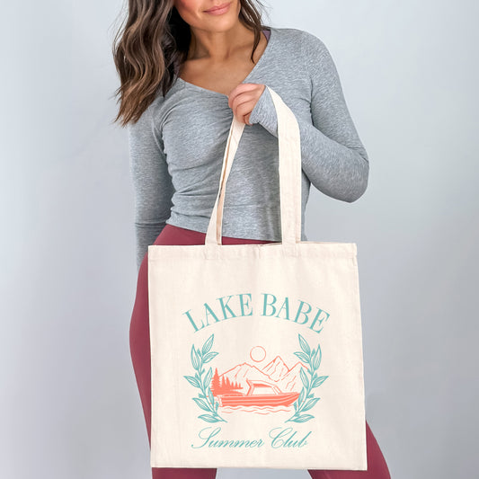 Lake Babe Boat | Tote Bag