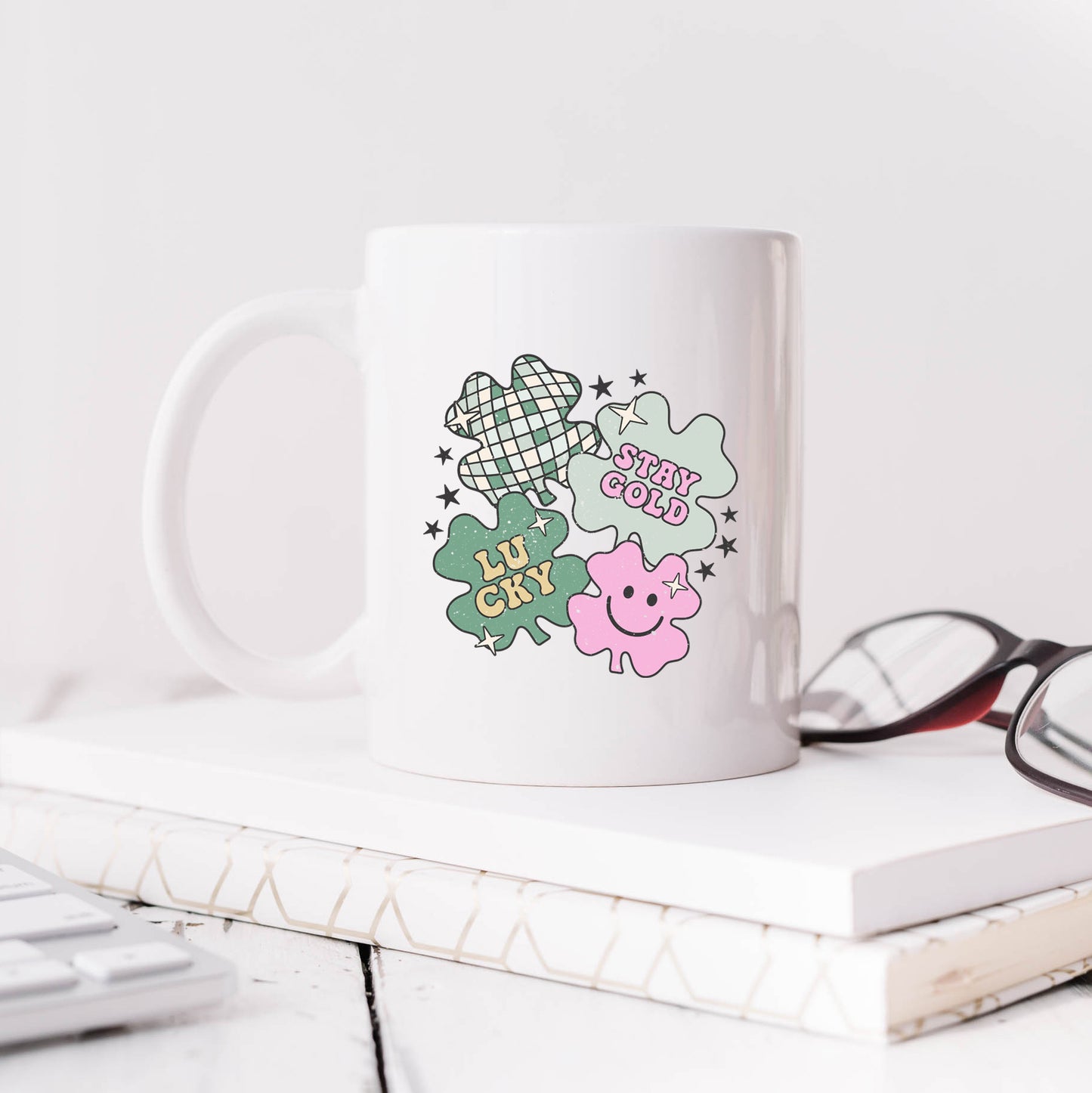 Stay Gold Lucky Shamrocks | Mug