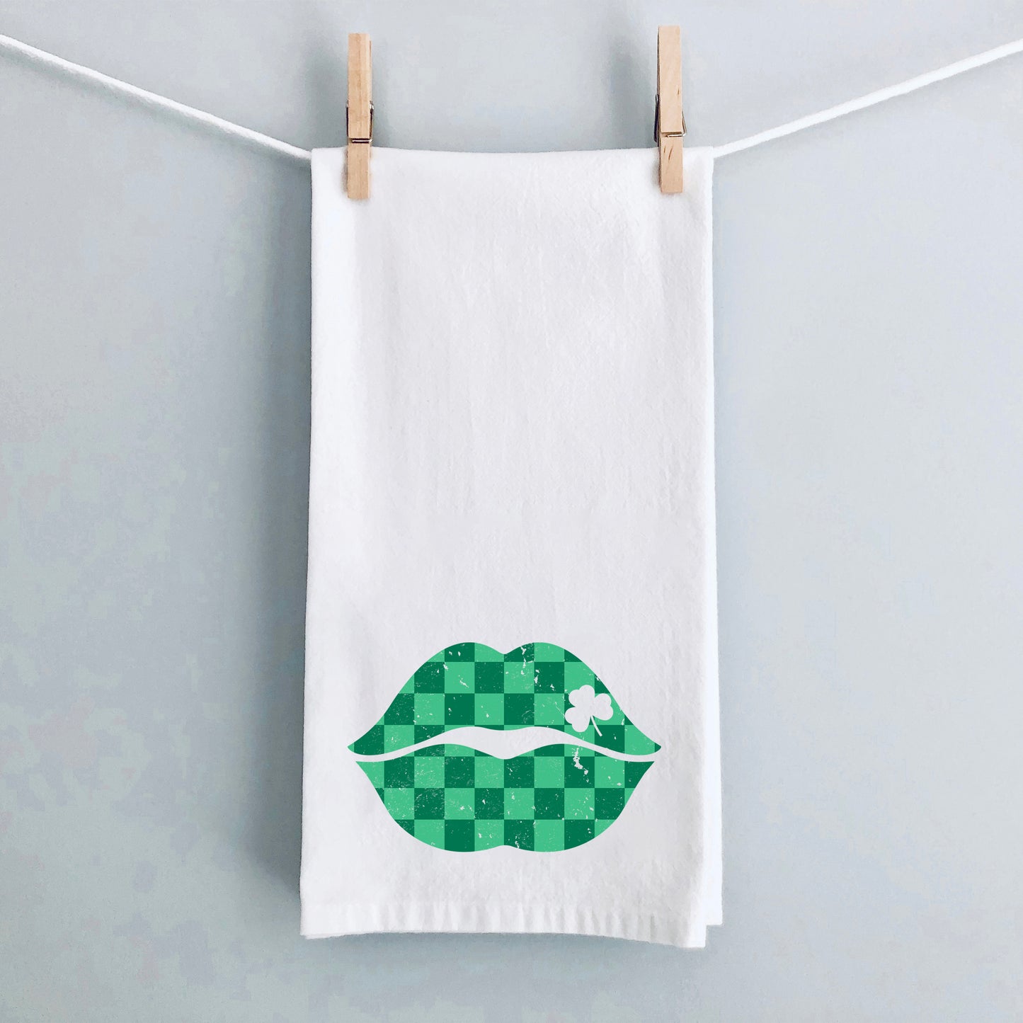 St. Patrick's Lips  | Tea Towel