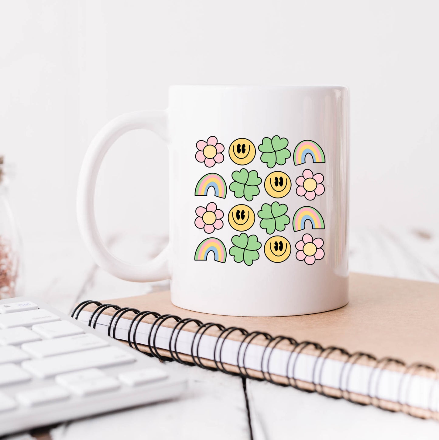 Smiley Clover Daisy | Mug