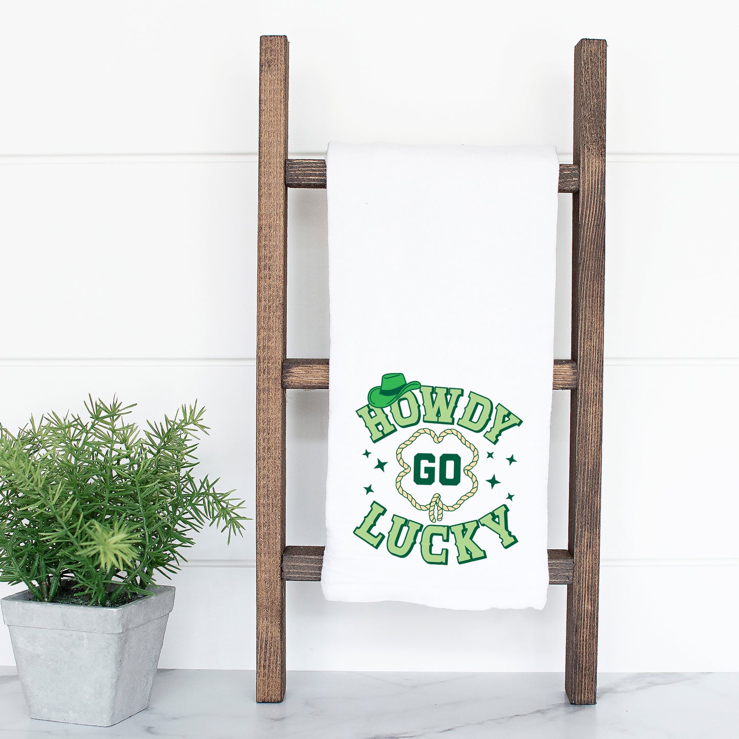 Howdy Go Lucky Stars | Tea Towel