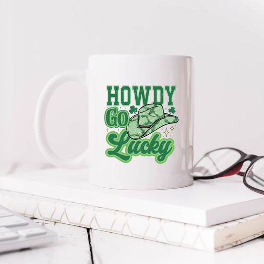 Howdy Go Lucky Cowboy Hat | Mug