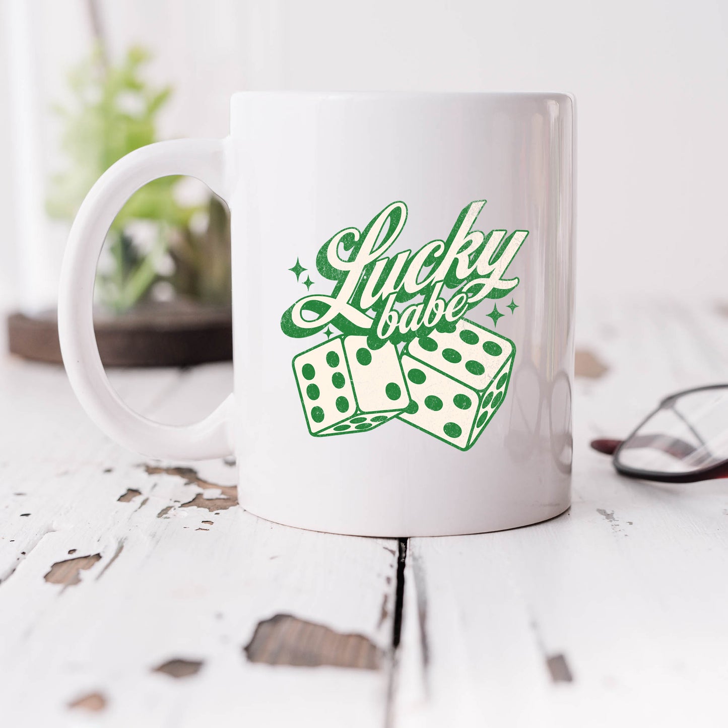 Lucky Babe Dice | Mug