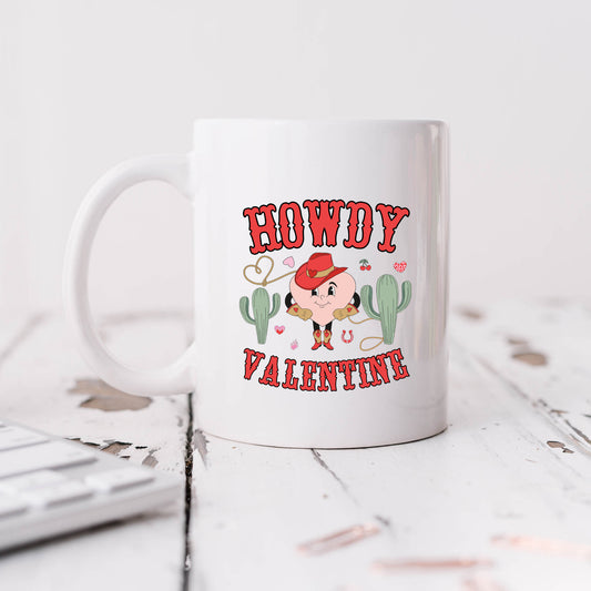 Howdy Valentine Heart | Mug