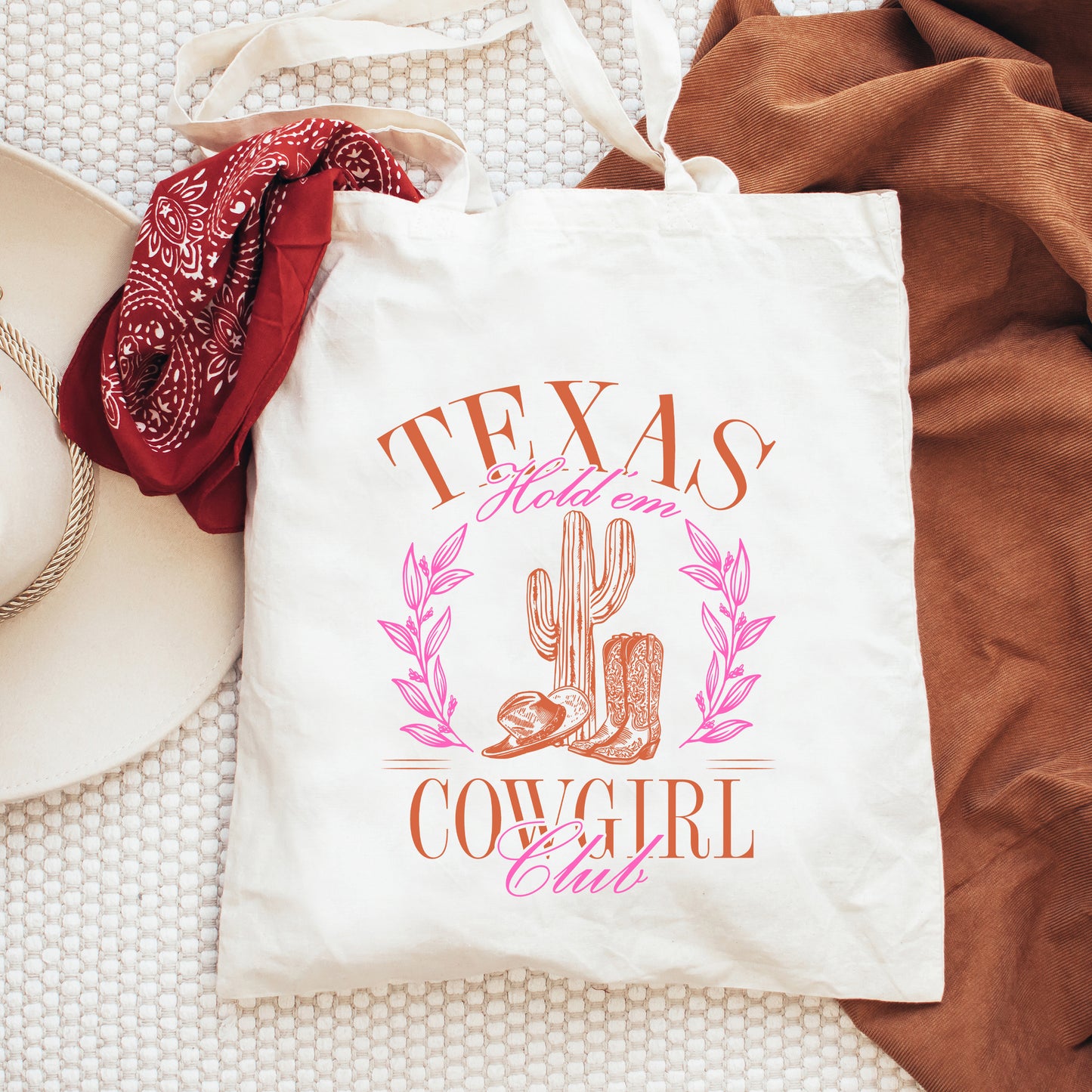 Texas Cowgirl Club | Tote Bag