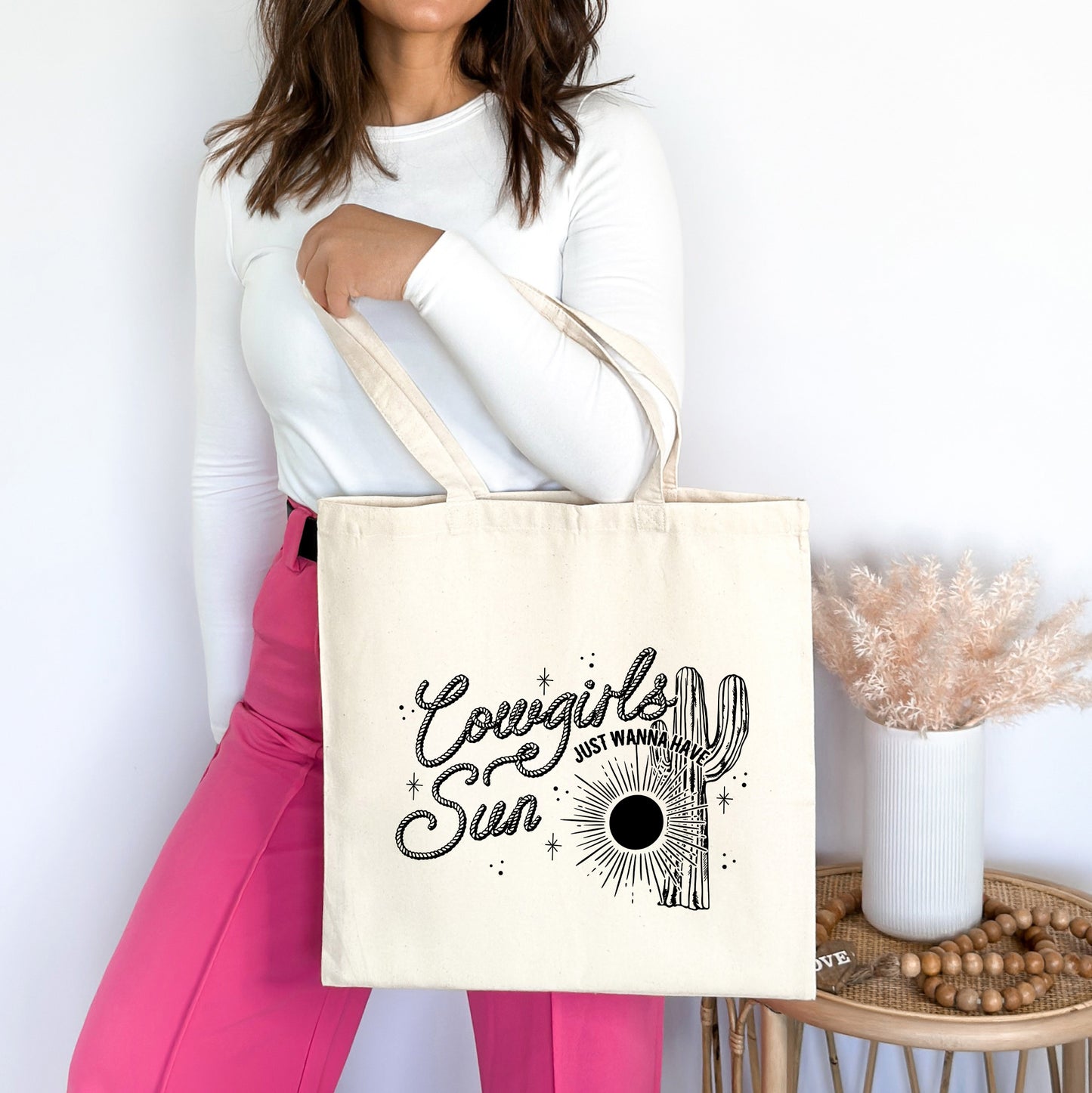 Cowgirls Wanna Have Sun | Tote Bag