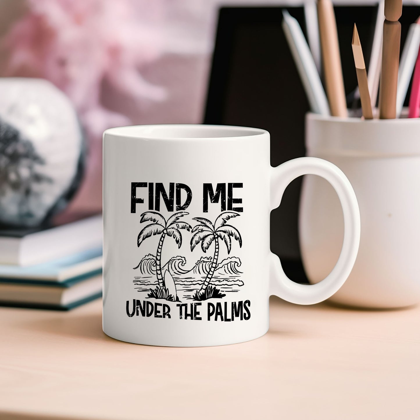 Find Me Under The Palms | Mug