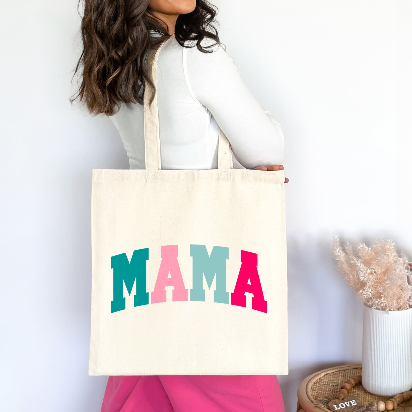 Bright Mama Block | Tote Bag