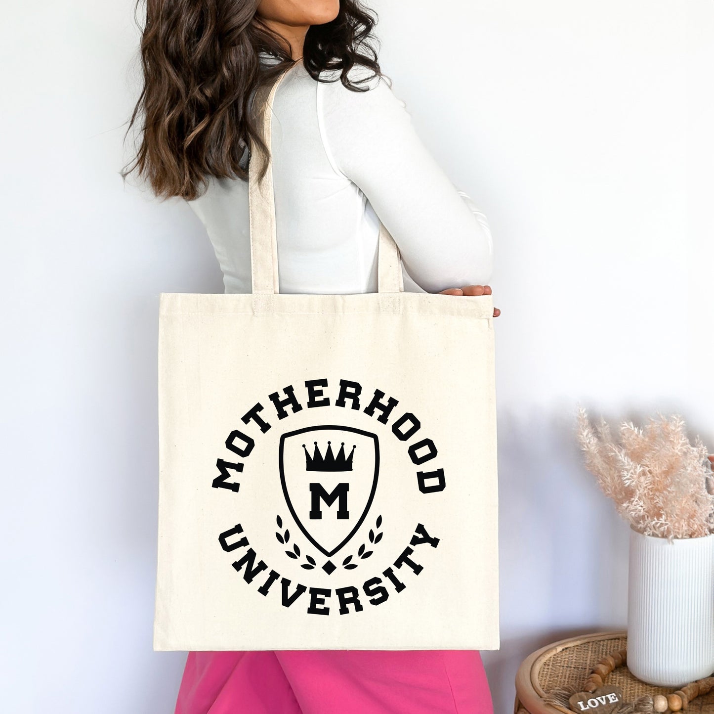 Motherhood University Crown | Tote Bag