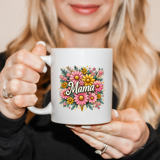 Mama Flower Collage | Mug