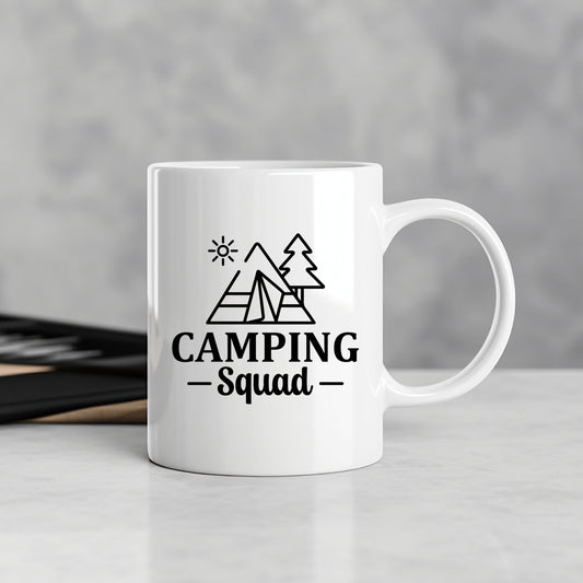 Camping Squad Tent | Mug