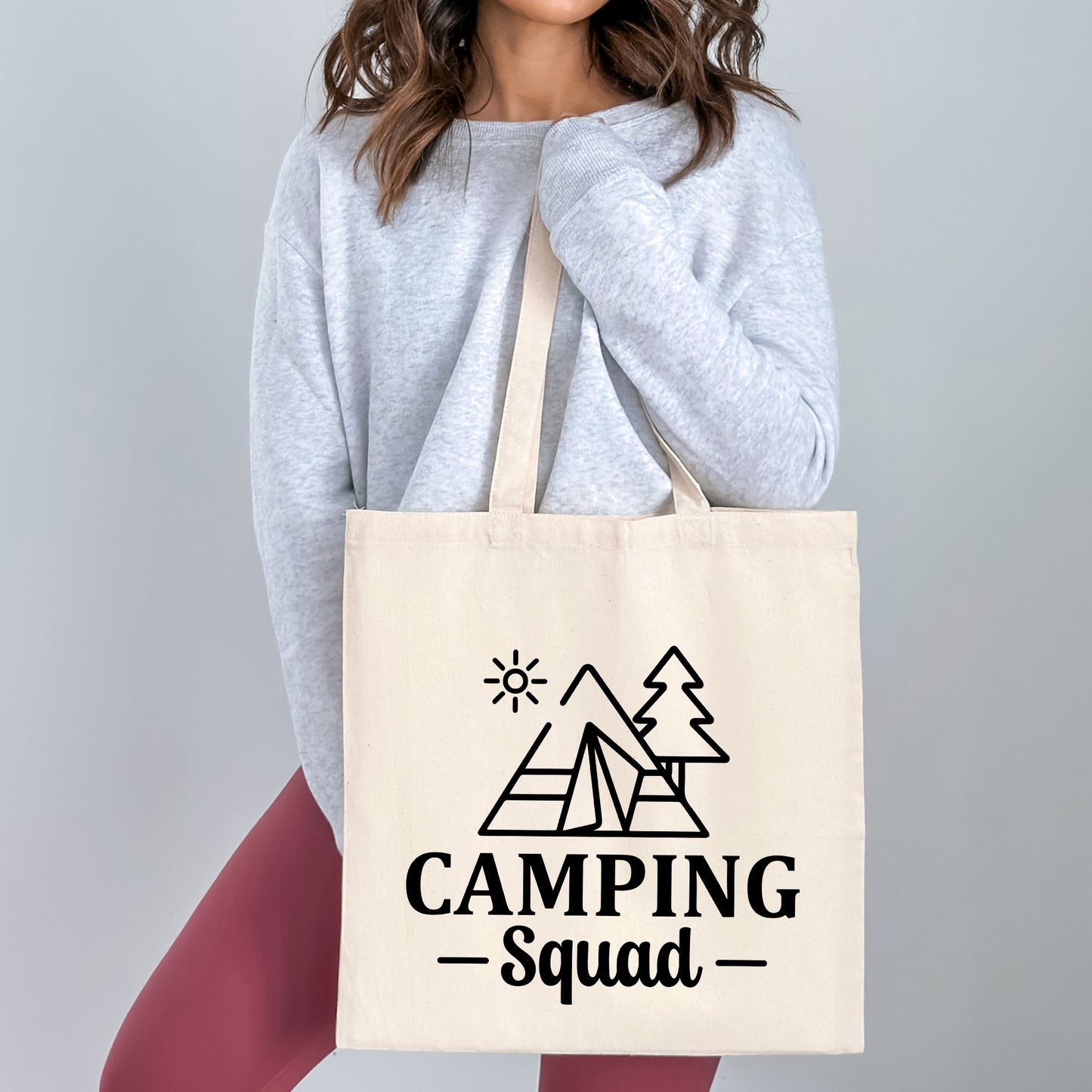 Camping Squad Tent | Tote Bag