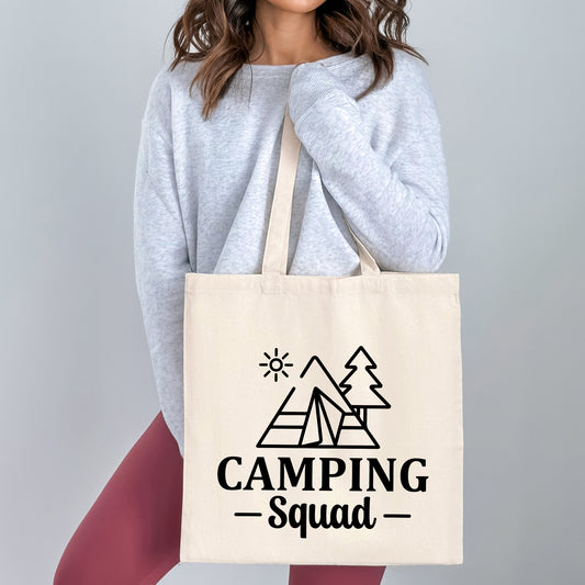 Camping Squad Tent | Tote Bag