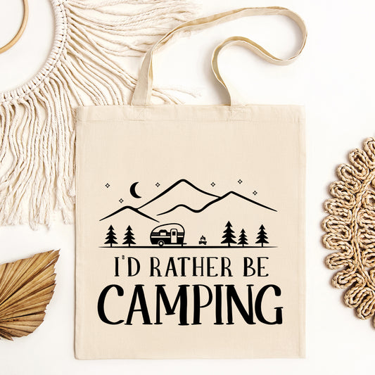 Rather Be Camping Camper | Tote Bag