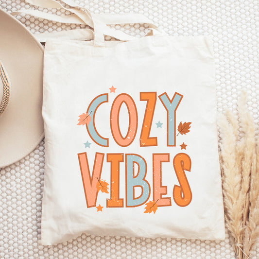 Cozy Vibes Distressed | Tote Bag