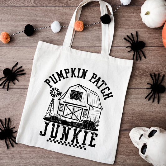 Pumpkin Patch Junkie Barn | Tote Bag