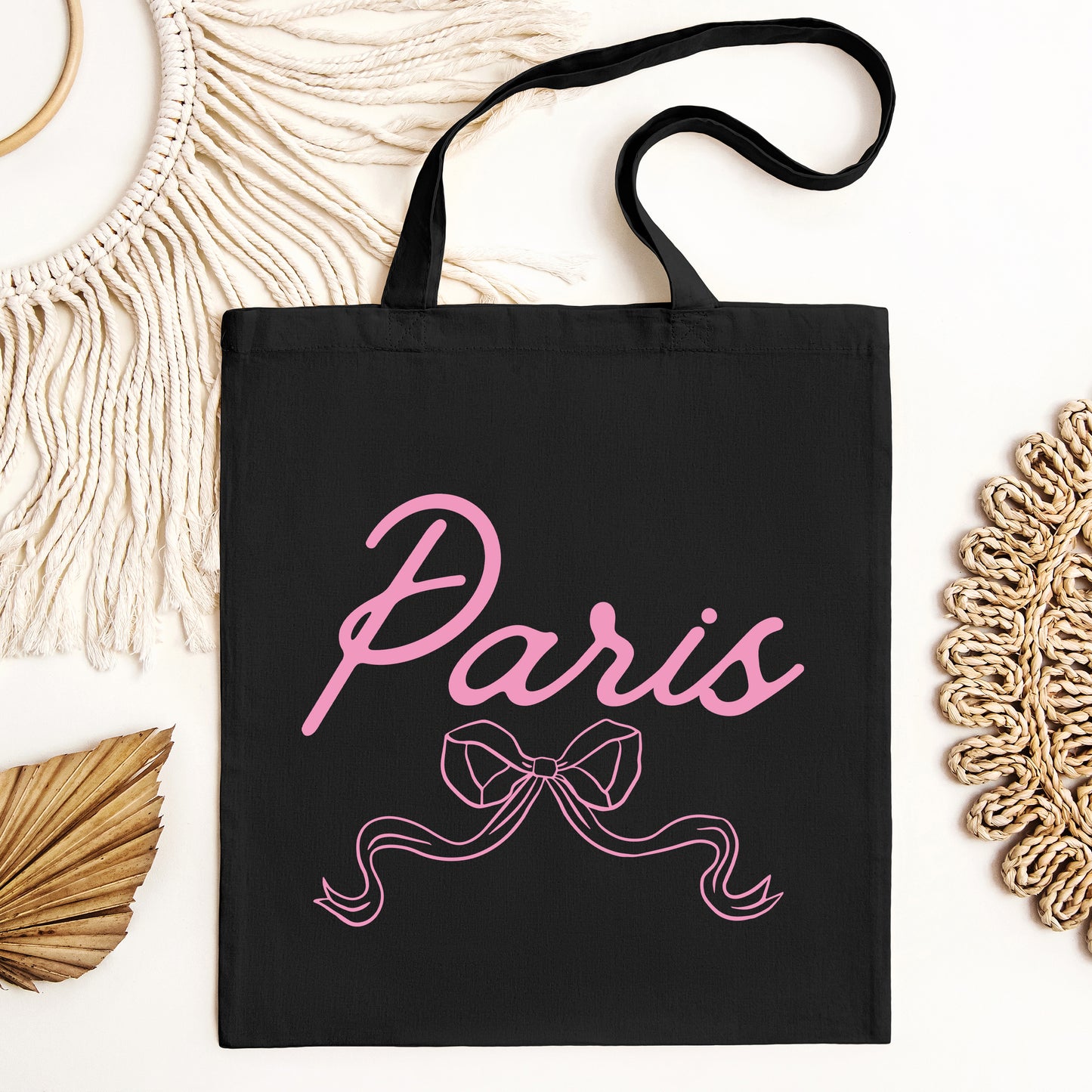 Paris Coquette Bow | Tote Bag