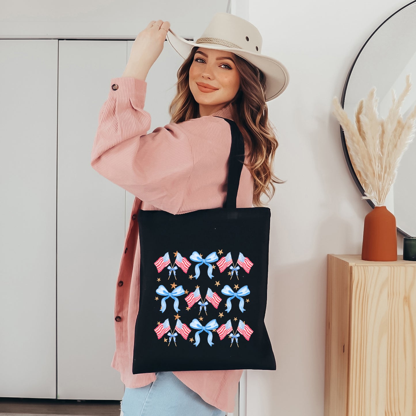 Coquette Patriotic Chart | Tote Bag