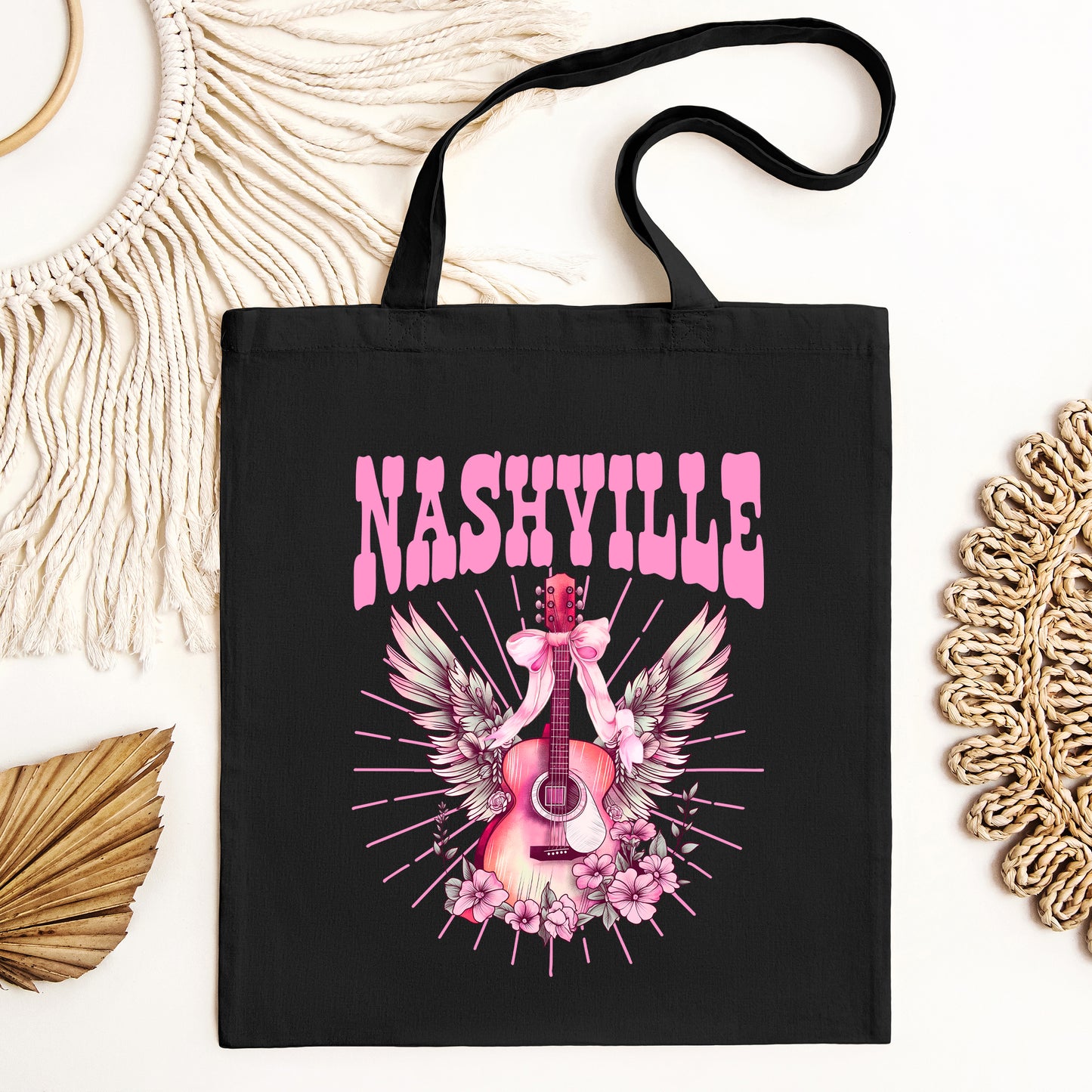 Coquette Nashville Guitar | Tote Bag