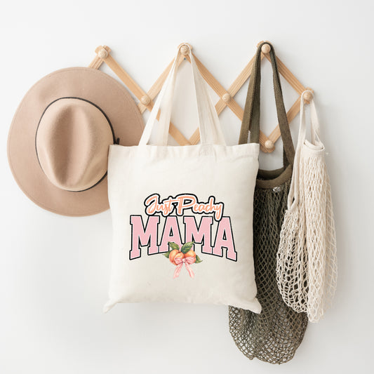 Coquette Just Peachy Mama | Tote Bag