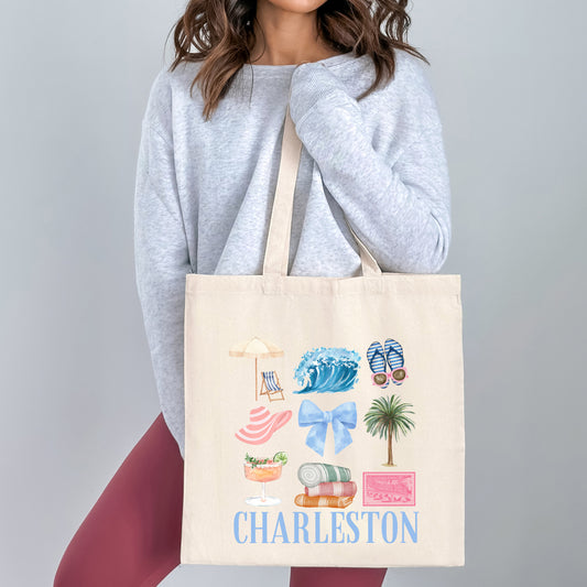 Coquette Charleston Chart | Tote Bag