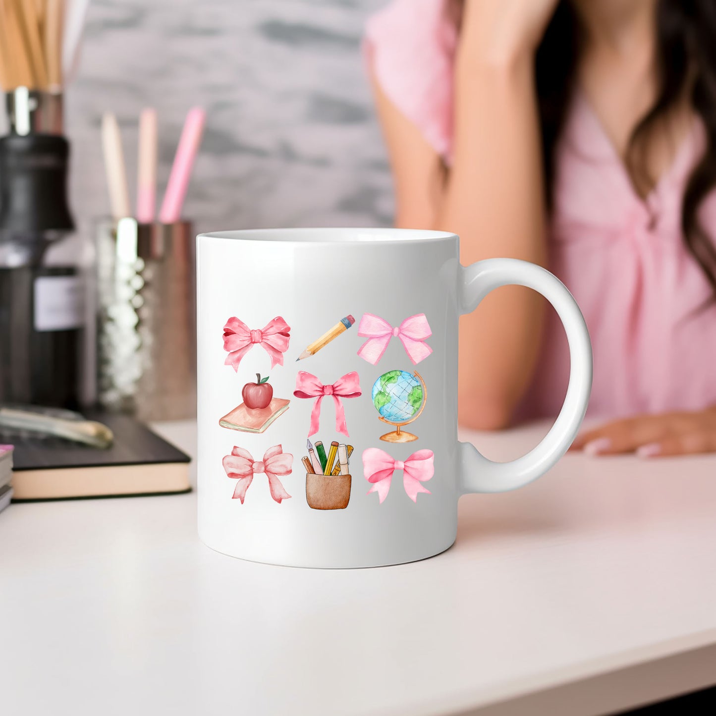 Coquette Teacher Chart | Mug