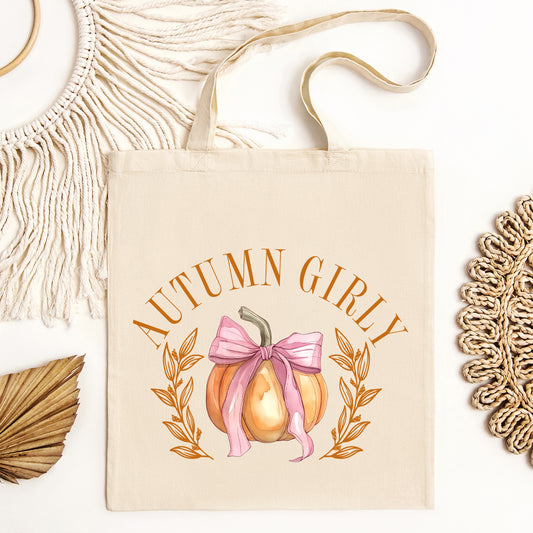 Coquette Autumn Girly | Tote Bag