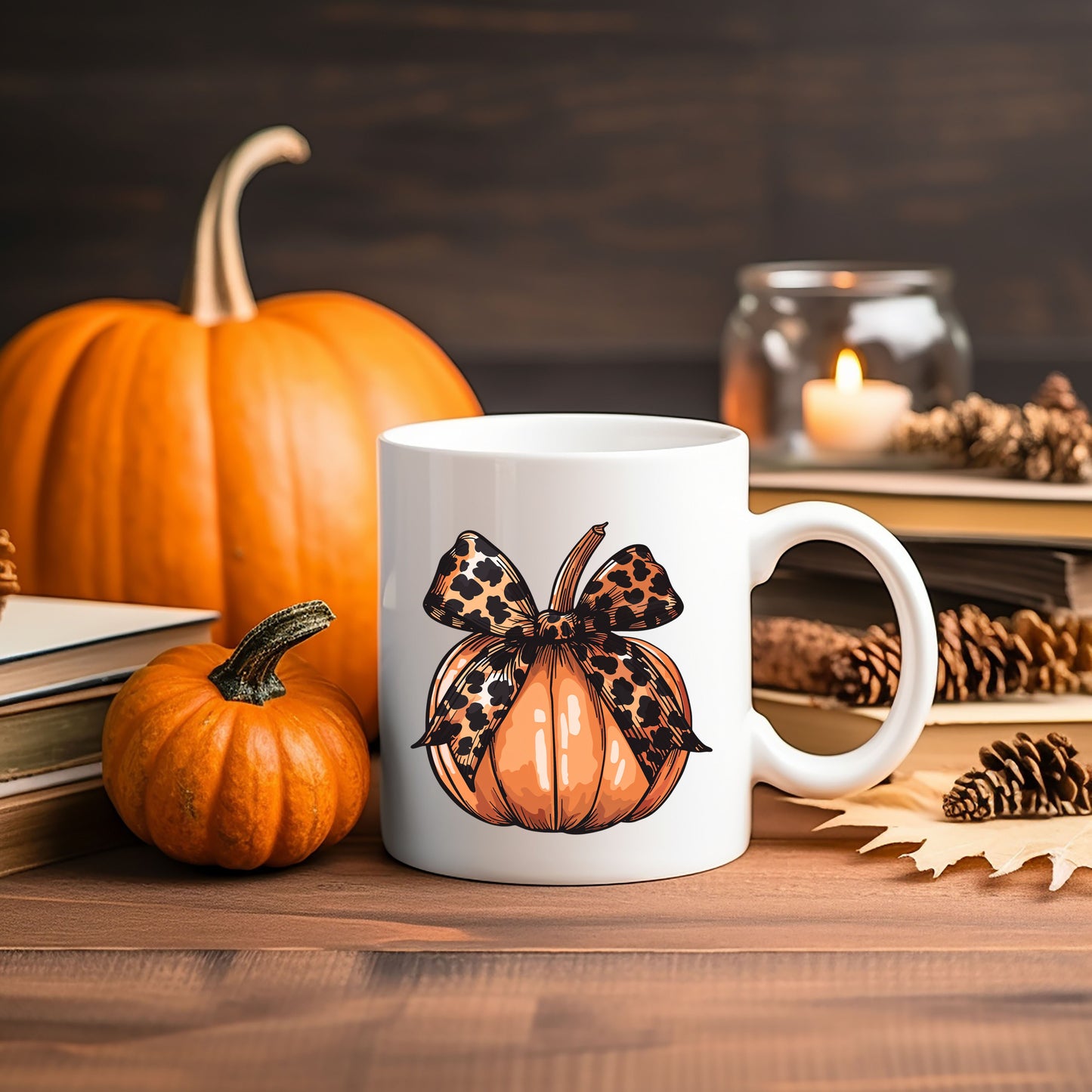 Coquette Fall Pumpkin | Mug