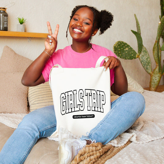 Girls Trip Varsity | Tote Bag