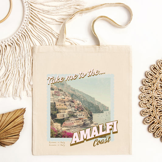 Take Me To Amalfi Coast | Tote Bag