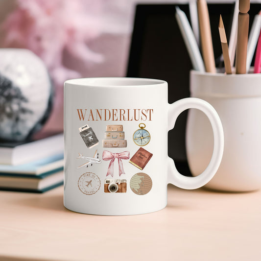 Wanderlust Travel Collage | Mug